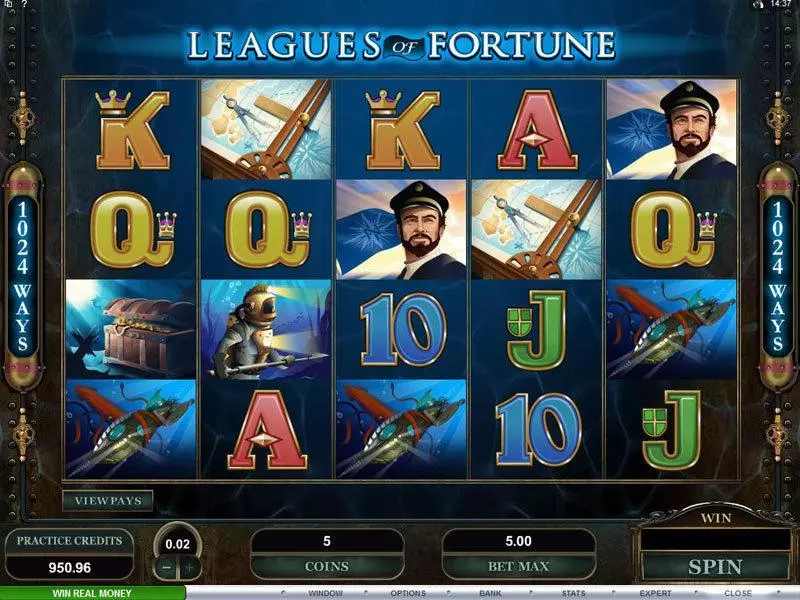 Play Leagues of Fortune Slot Main Screen Reels