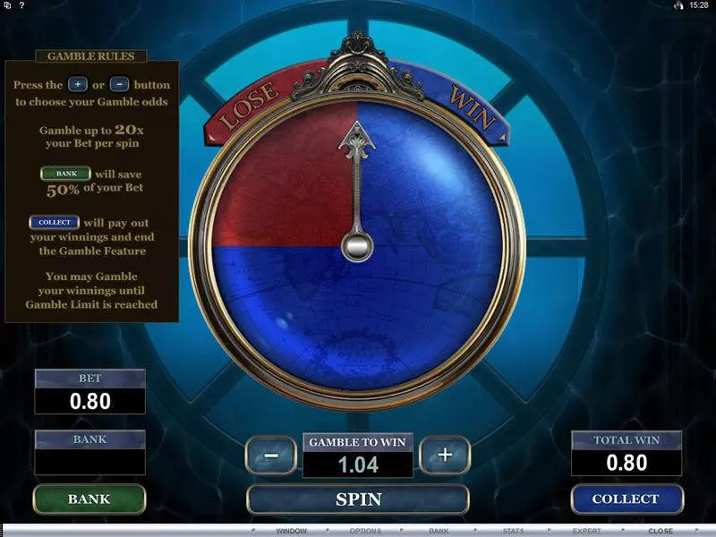 Play Leagues of Fortune Slot Gamble Screen