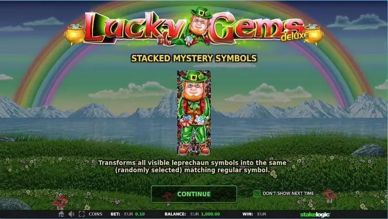 Play Lucky Gems Deluxe Slot Info and Rules