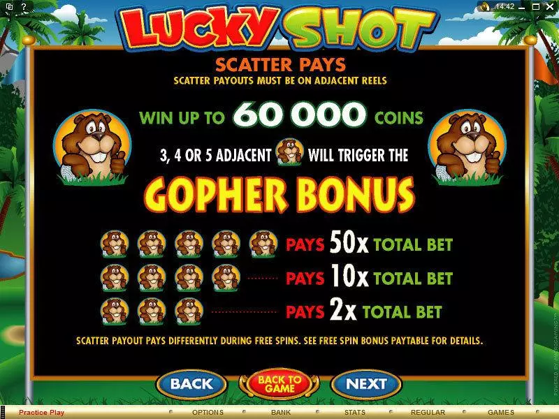 Play Lucky Shot Slot Info and Rules