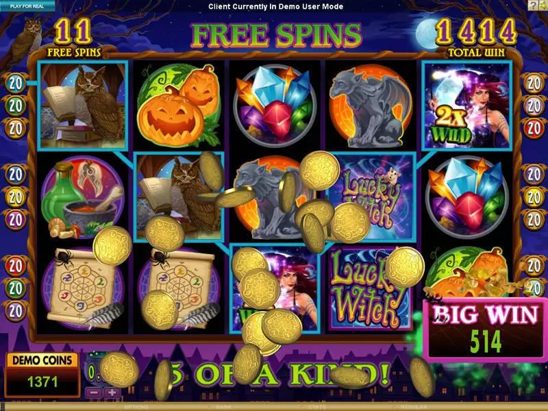 Play Lucky Witch Slot Bonus 1