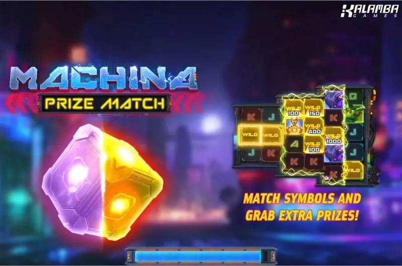 Play Machina PrizeMatch Slot Introduction Screen