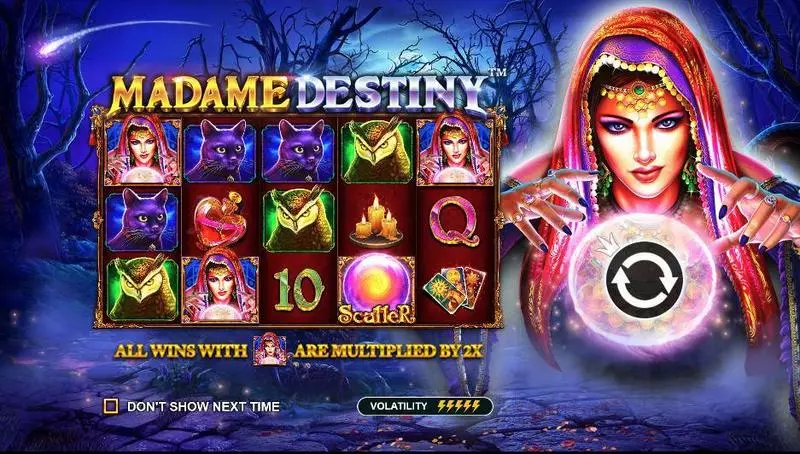 Play Madame Destiny Slot Info and Rules