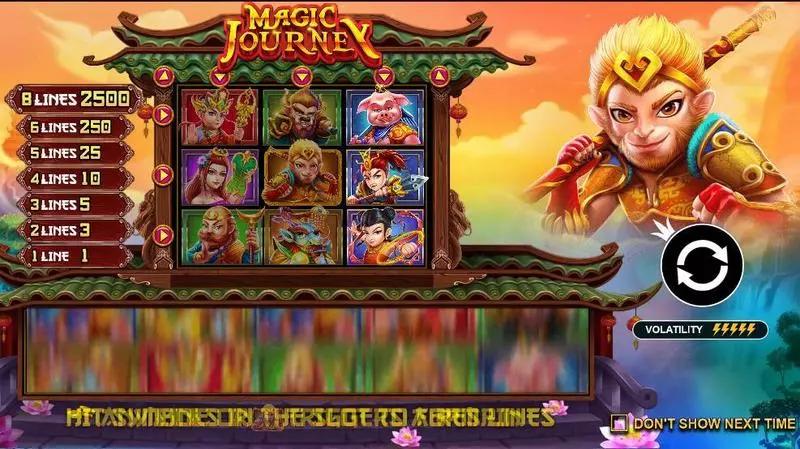 Play Magic Journey Slot Main Screen Reels