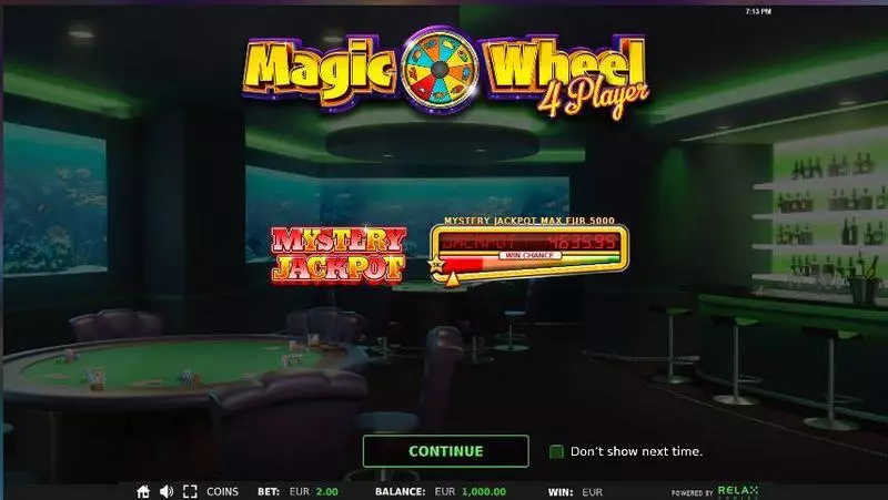 Play Magic Wheel 4 Player Slot Info and Rules