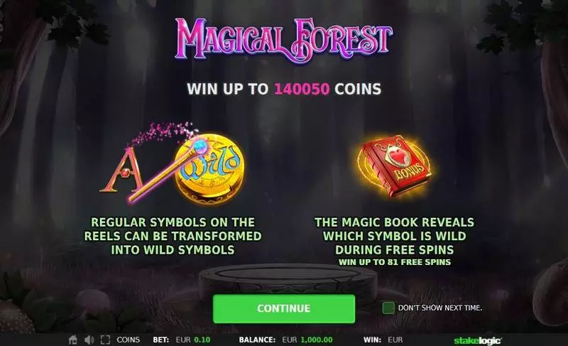 Play Magical Forest Slot Info and Rules
