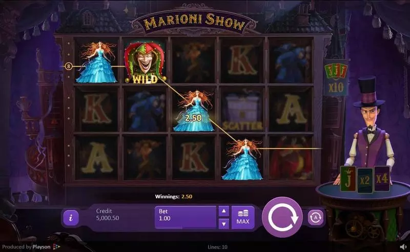 Play Marioni Show Slot 