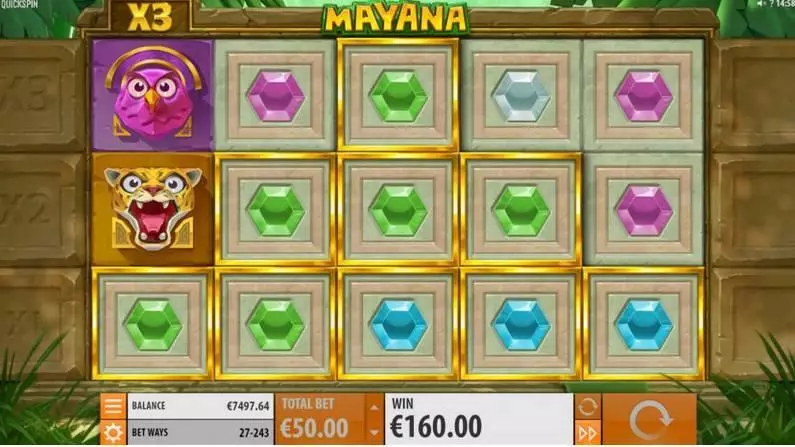 Play Mayana Slot Main Screen Reels