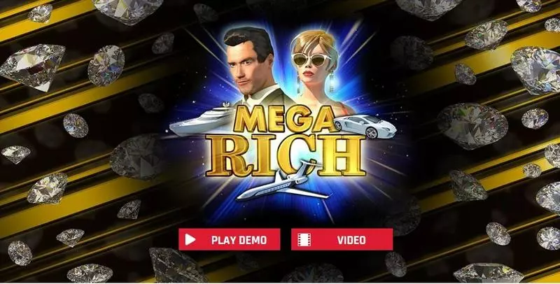 Play Mega Rich Slot Introduction Screen