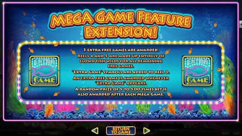 Play Megaquarium Slot Info and Rules