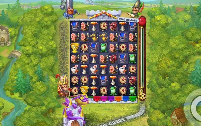 Play Micro Knights Slot Main Screen Reels