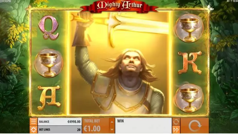 Play Mighty Arthur Slot Bonus 1