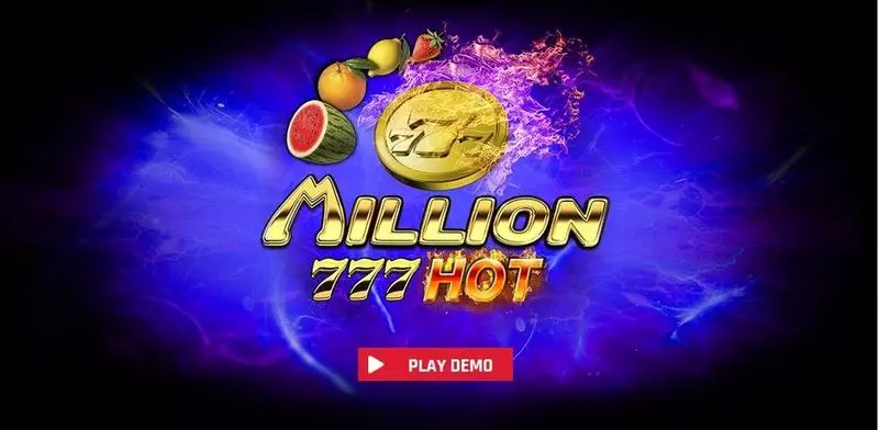 Play Million 777 Hot Slot Introduction Screen