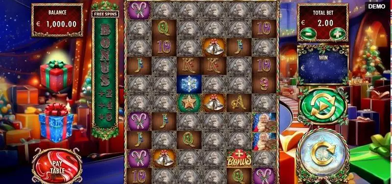 Play Million Christmas 2 Slot Main Screen Reels