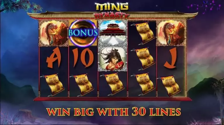 Play Ming Dynasty Slot Main Screen Reels