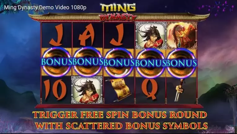 Play Ming Dynasty Slot Free Spins Feature