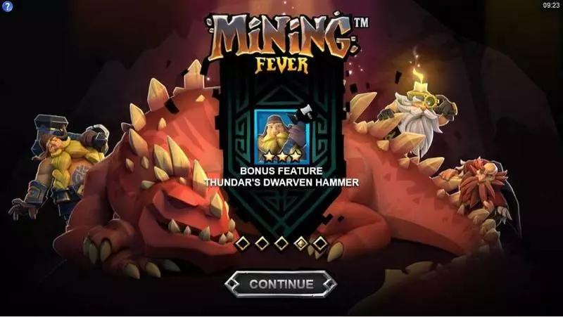 Play Mining Fever Slot Info and Rules