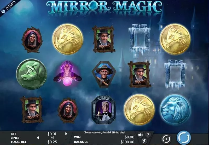Play Mirror Magic Slot Main Screen Reels