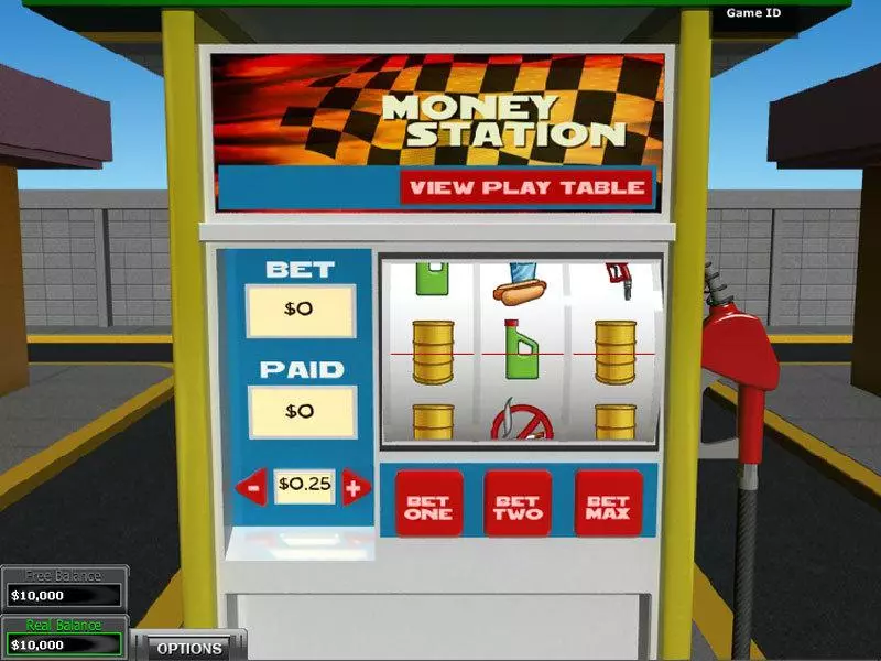 Play Money Station Slot Main Screen Reels