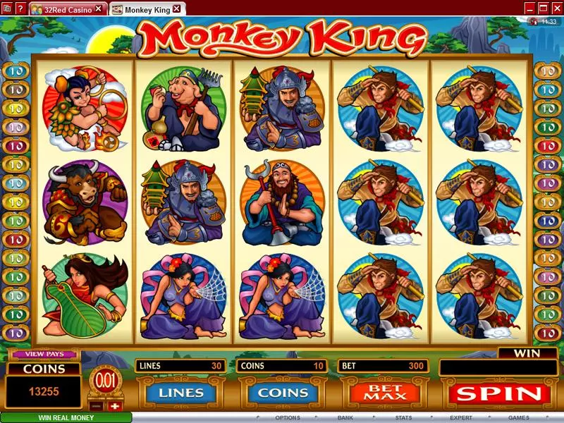 Play Monkey King Slot Main Screen Reels