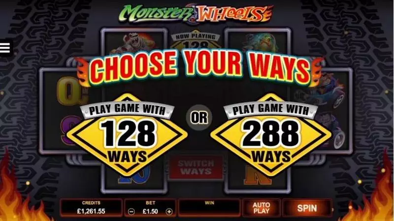 Play Monster Wheels Slot Bonus 1