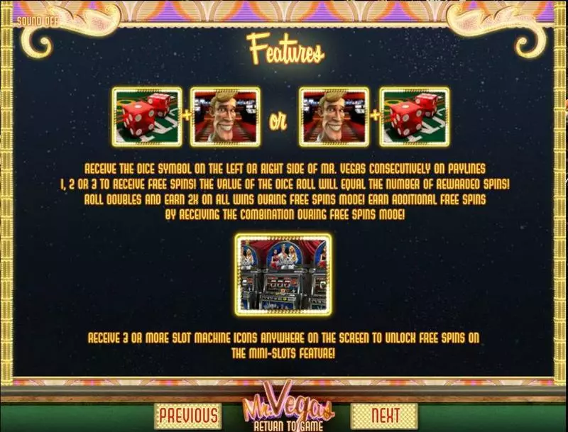 Play Mr Vegas Slot Free Spins Feature