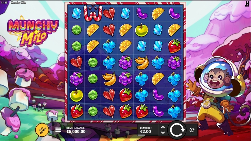 Play Munchy Milo Slot Main Screen Reels