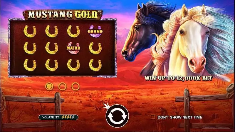 Play Mustang Gold Slot Info and Rules