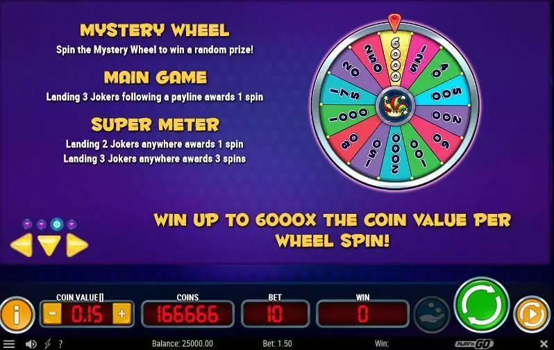 Play Mystery Joker 6000 Slot Bonus 3
