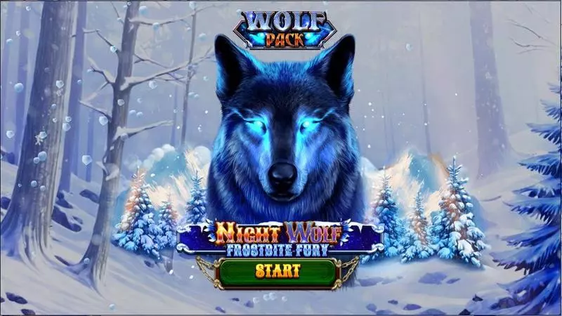 Play Night Wolf – Frostbite Fury Slot Introduction Screen