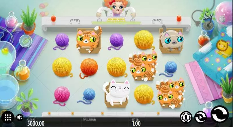 Play Not Enough Kittens Slot Main Screen Reels