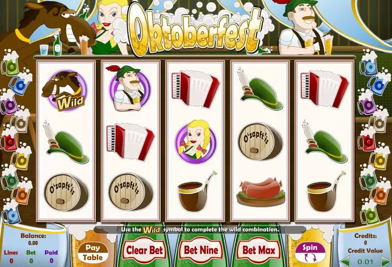 Play Oktoberfest Slot Main Screen Reels