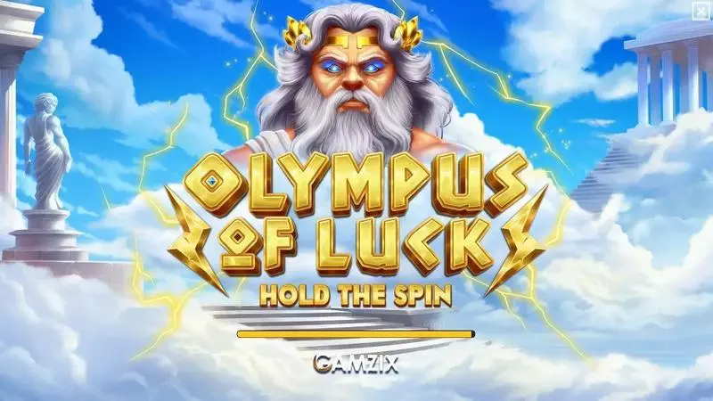 Play Olympus of Luck Slot Introduction Screen