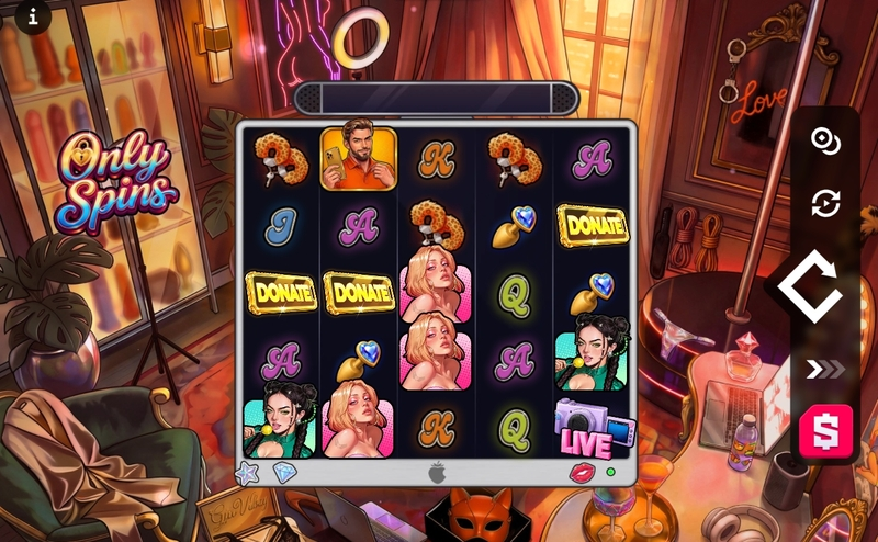 Play Only Spins Slot Main Screen Reels