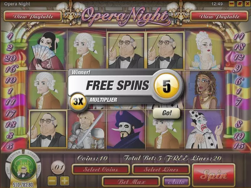 Play Opera Night Slot Bonus 1