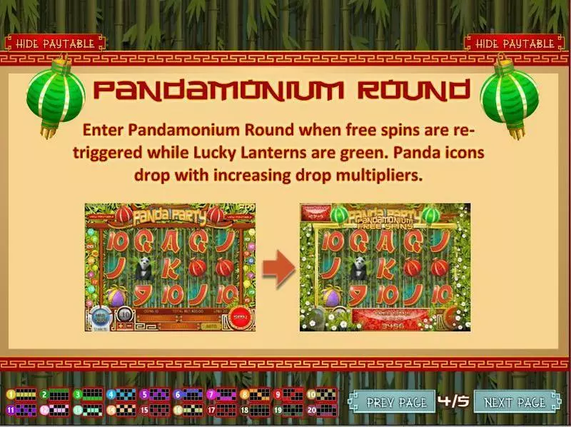 Play Panda Party Slot Info and Rules