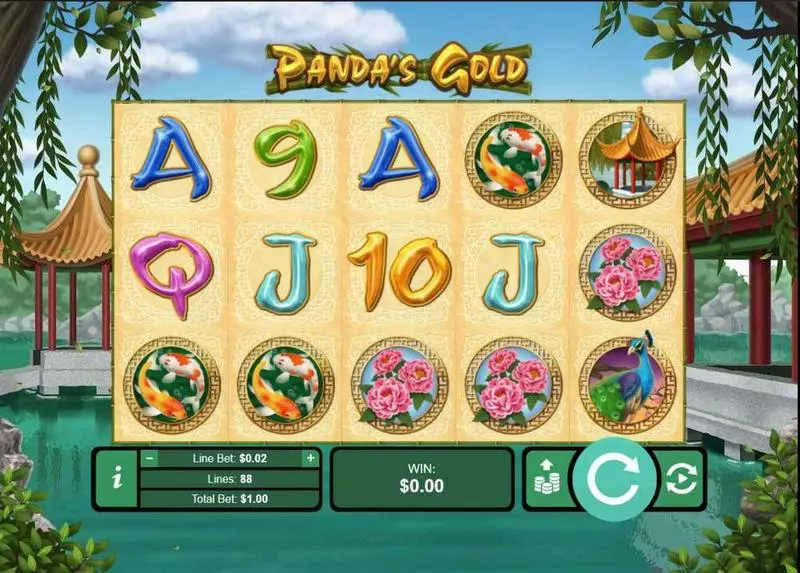 Play Panda's Gold Slot Main Screen Reels
