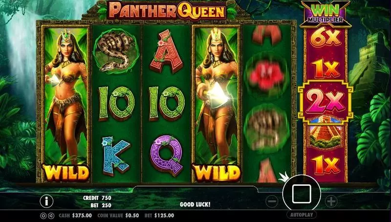 Play Panther Queen Slot Main Screen Reels