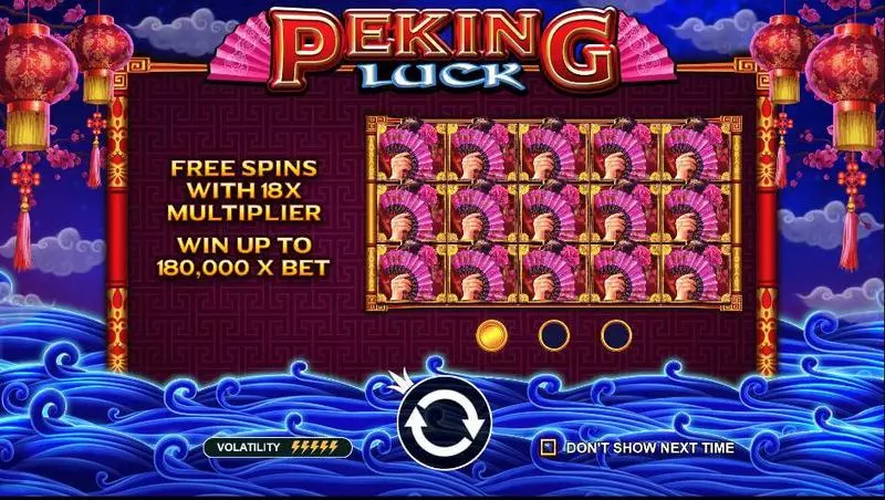 Play Peking Luck Slot Info and Rules