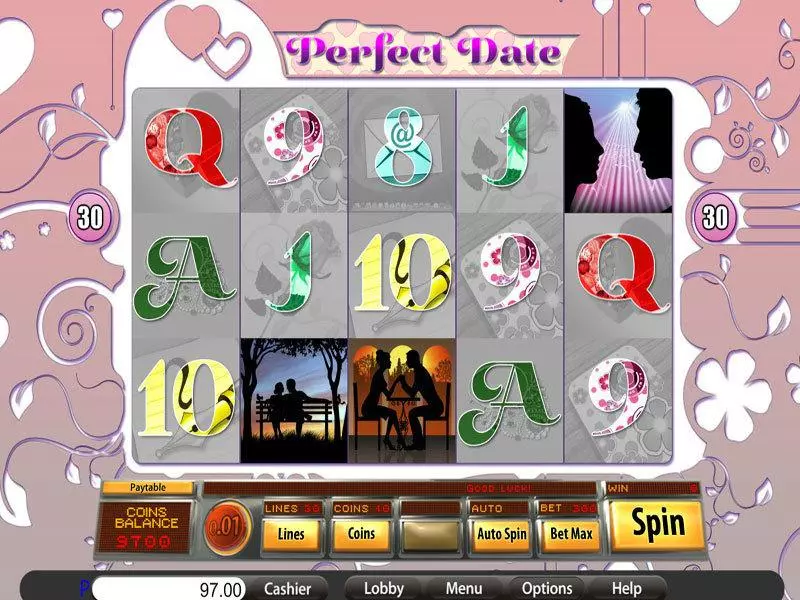 Play Perfect Date Slot Main Screen Reels