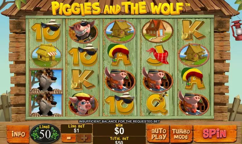 Play Piggies and the Wolf Slot Main Screen Reels