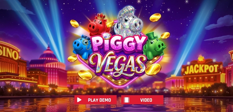 Play Piggy Vegas Slot Introduction Screen
