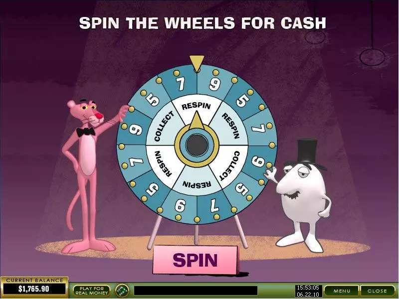 Play Pink Panther Slot Bonus 1