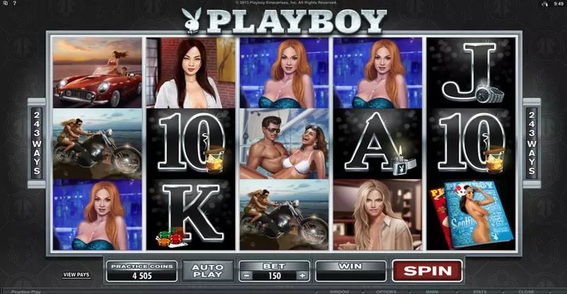 Play Playboy Slot Main Screen Reels