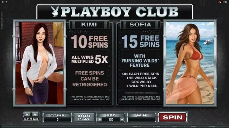 Play Playboy Slot Info and Rules