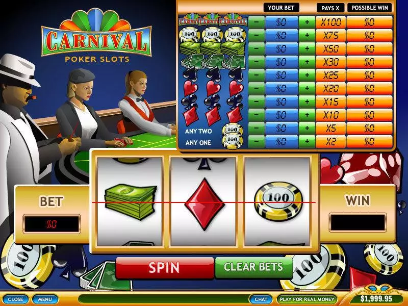 Play Poker Slot Main Screen Reels