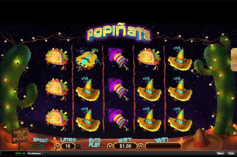 Play Popinata Slot Main Screen Reels