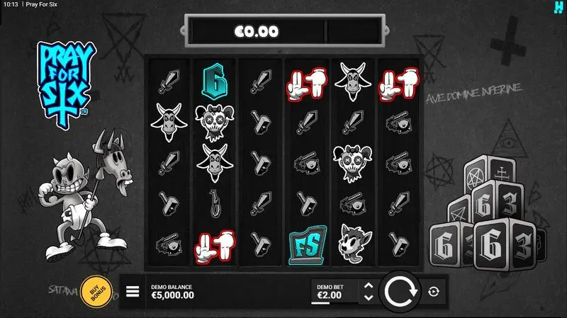 Play Pray for Six Slot Main Screen Reels