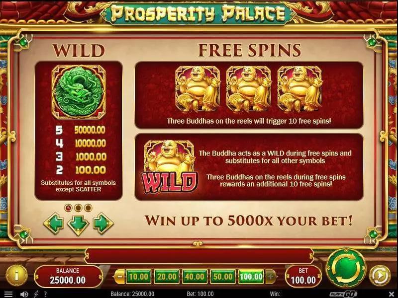 Play Prosperity Palace Slot Bonus 3