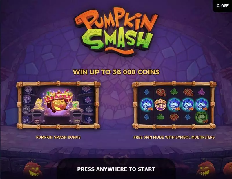 Play Pumpkin Smash Slot Info and Rules